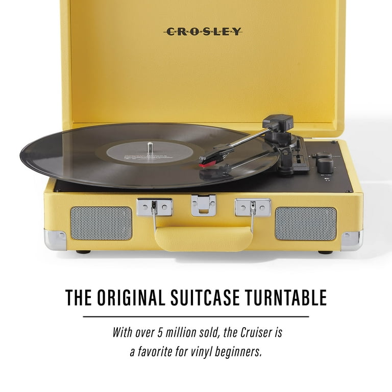 Crosley Cruiser Plus Vinyl Record Player with Speakers and