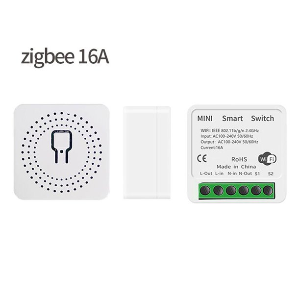 Intelligent ZigBee switch App remote voice control can be connected to double control switch black box switcher Gong Bohan LED