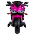 thumbnail image 5 of HNH 12V Pink Motorcycle, Ride on Motorcycle for Kids 3-8 Yeas, Battery Powered Motorbike with Light Wheels and Bluetooth, 4Mph, 5 of 11