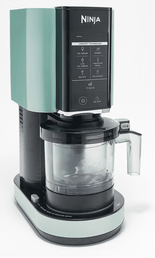 Ninja NC301 CREAMi Ice Cream Maker, Green, Corded Electric, Residential Use