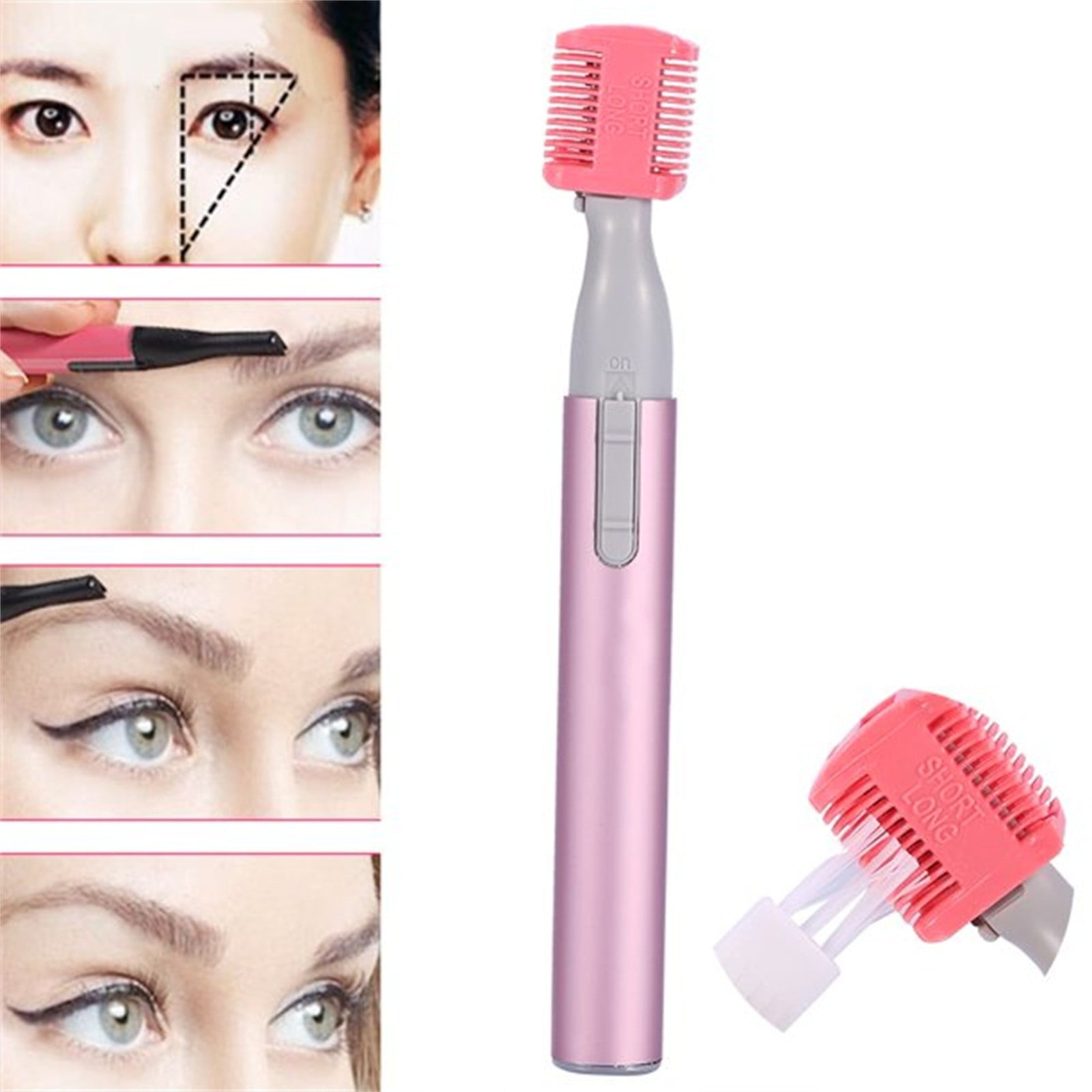 pink eyebrow shaper