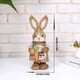 thumbnail image 2 of Decoraciones de Pascua, adornos de Pascua, regalos de Pascua, simulación de Pascua, conejito, decoración de jardín, conejito creativo de paja, el conejito, 2 of 3