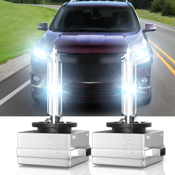 For Chevy Traverse 2019 2020 2021 D3S LED Headlight Bulb Kit High & Low Beam