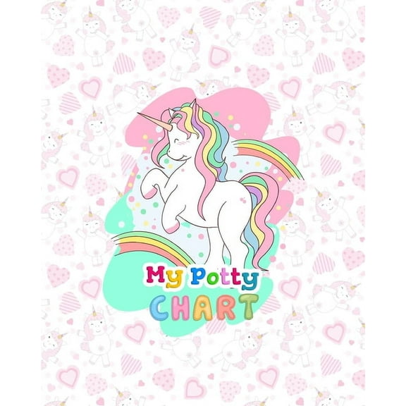 My Potty Chart: Potty Training Chart for Girls, Toilet Routine Training Reward Chart, (Paperback)