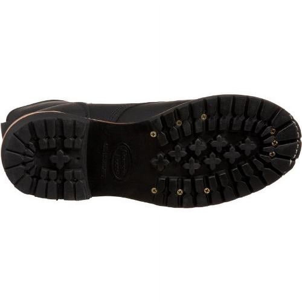Scarpe Da Lavoro Uomo Georgia Boot Logger 8" – Pelle Morbida, Suola In Gomma Resistente All'Olio, Puntale Non In Acciaio, Nero