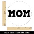 thumbnail image 2 of Mom Fun Text Self-Inking Rubber Stamp Ink Stamper - Pink Ink - Mini 1/2 Inch, 2 of 7