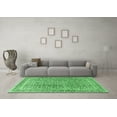 thumbnail image 3 of Ahgly Company Indoor Square Persian Emerald Green Traditional Area Rugs, 3' Square, 3 of 4