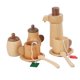 thumbnail image 4 of Juego de juguetes de té de , fiesta de té, juego de roles, cocina de cocina juego de té de madera de juguete para niñas para niños regalo de, 4 of 9