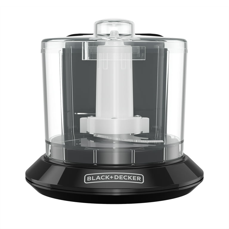 BLACK+DECKER 1.5-Cup 1-Touch Electric Food Chopper HC150B - The Home Depot