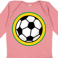 thumbnail image 4 of Inktastic Soccer Ball Sports Boys or Girls Long Sleeve Baby Bodysuit, 4 of 5