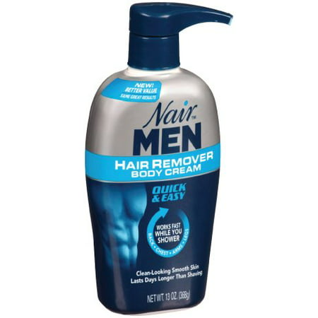 Nair Men Hair Removal Cream - 13 oz (Best Hair Removal Cream For Coarse Hair)