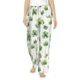 thumbnail image 2 of Kdxio Women's Comfy Stretch St Patrick's Day3Print Drawstring Pajama Pants-XX-Large, 2 of 9