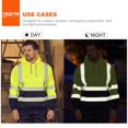 thumbnail image 4 of Sudadera con capucha reflectante de seguridad ANSI clase 3, 4 of 7