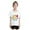 White, variant on XEGLSBU Girls T-Shirts Xl Kid Girls Cute Print Graphic Round Neck Short Sleeve Tee Summer Casual T Shirt Black Size 7-8 Years