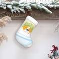 thumbnail image 6 of Salouo Corgi In The Shower Cap Bathing Print Christmas Stockings,Large Xmas Stocking Set of 1 Holiday and Farmhouse Stocking for Christmas Holiday Party Decoration(17.7*11 Inch), 6 of 7
