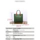 thumbnail image 5 of VICKAWEB, Bolsos de cuero liso para Mujer, bolsos de moda para Mujer, Bolso de diseñador, Bolsa femenina, Bolso de mano, Bolso de Mujer Baguette, 5 of 5