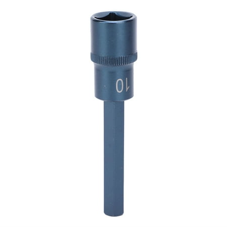 

Fugacal Alloy Steel Hex Socket Hex Socket Replacement Anti-Slip Extension Screwdriver Clamping Sockets 100 X 10mm 100 X 10mm Hex Socket