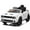 White, variant on Dodge Challenger 12V Ride On Car, Battery Electric Car for Ages 3+ Kids, Licensed SRT Hellcat Ride On Toys with Remote Control, LED Lights, USB, Bluetooth Music, Black