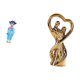 thumbnail image 5 of Figura decorativa de pareja de geishas japonesas, escultura de resina y cerámica, ideal para regalar. Perfecta para el hogar, dormitorio, sala de esta, 5 of 8