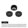 thumbnail image 4 of Uxcell M2 Cone Cup Countersunk Washers,Hole Dia 2mm/0.08" Anodized Aluminum for Screw RC,Model Parts,40PCS(Black), 4 of 6