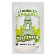 La Bonne Vie Organic Goat Cheese Log, 4OZ, 12 Pack