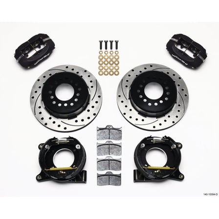 Wilwood Forged Dynalite P/S Park Brake Kit Drilled Chevy C-10 2.42 Offset 5-lug