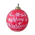 thumbnail image 2 of yuksok Inflatable Christmas Ball Balloon Inflatable Ornament for Tree Lawn New Year Letters, 2 of 9