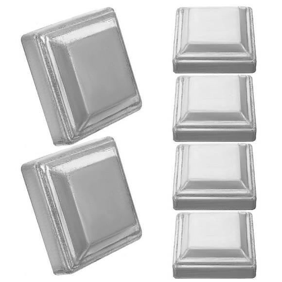 6pcs Iron Fence Post Caps Metal Fence Caps Post Caps Fence Protector Fence Parts