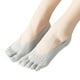 thumbnail image 1 of Calcetines invisibles Mujeres Five Toes No Show Ultra Low Cut Linger con Gel Tab Calcetines ortopédicos transpirables con cuerda Zhivalor CPB-DE-SSW43-2, 1 of 5