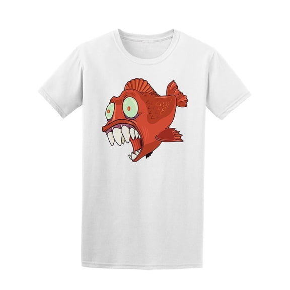 Big Teeth Monster Fish Tee Men's -Image by Shutterstock