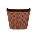 thumbnail image 2 of yotijar Storage Basket Bike Front Basket for Cycling Accs Decoration Brown, 2 of 8