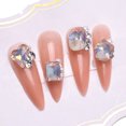 thumbnail image 4 of Shiny Nail Art ABS Rhinestone Set, Accesorios De Uñas De Cristal Para Salón De Belleza Nail Art Crystal Rhinestone Manicura Decoración De Diamantes De Imitación Decoración, 4 of 7