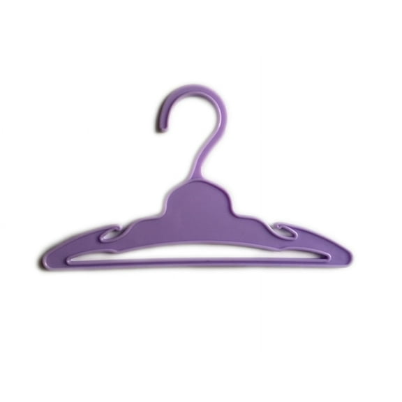 18 Inch Doll Clothes Hangers - MBD 12  Purple Doll Clothes Hangers Fits 18 Inch Doll Clothes