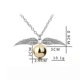 thumbnail image 4 of Collar de Harry Potter - Gillian Kwicken - La Snitch Dorada - Plata antigua (collar de snitch), Bronce antiguo (collar de snitch) 2 piezas, 4 of 4