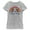 Athletic Heather, variant on Girl's Toy Story Forky Talkin' Trash Rainbow  Graphic Tee Tahiti Blue Medium
