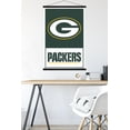 thumbnail image 5 of NFL Green Bay Packers - Logo 21 Wall Poster with Wooden Magnetic Frame, 22.375" x 34", 5 of 5