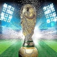 thumbnail image 3 of Trofeo de la Copa del Mundo, trofeo Hércules, réplica de resina del trofeo de recuerdo de la Copa Mundial de Fútbol, colección de recuerdos para el hogar/oficina, regalos para aficionados., 3 of 4