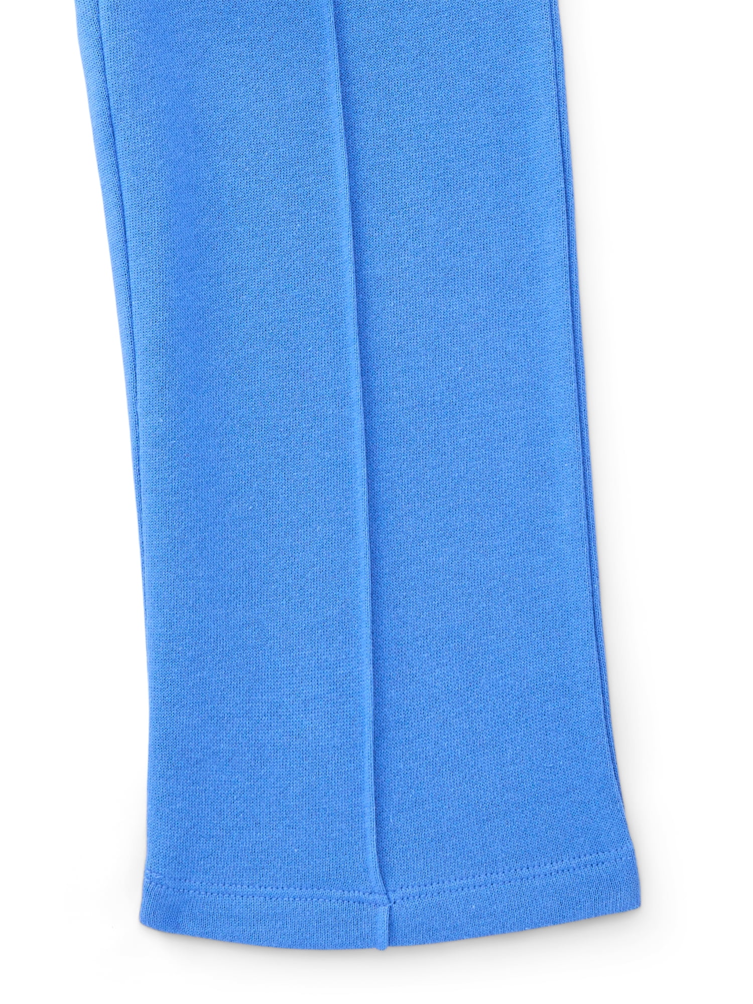 Wonder Nation Toddler Girls Fleece Wide Leg Pants, Sizes 12M-5T