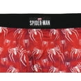 thumbnail image 3 of Marvel Comics Mens' Spider-Man Logo Tag-Free Boxers Underwear Boxer Briefs, 3 of 6