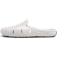 thumbnail image 4 of Floafers Sunset Slide - Unisex Slides - Sectional Traction - Utility Hole at Heel - Scuff-Proof Rubber Outsole Bright White/Harbor Mist Gray, 6 Men's/8 Women's Medium, 4 of 5