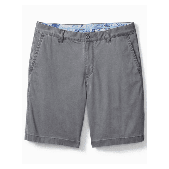 $99.50 Tommy Bahama Men's, Boracay 8 Chino Short, Fog Grey, 42