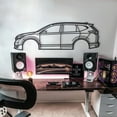 thumbnail image 5 of LaModaHome 2017 CR-V 5th Gen Metal Silhouette Wall Art, 5 of 5