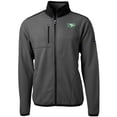 thumbnail image 2 of Men's Cutter & Buck Gray North Dakota Cascade Eco Sherpa Fleece Full-Zip Jacket, 2 of 3