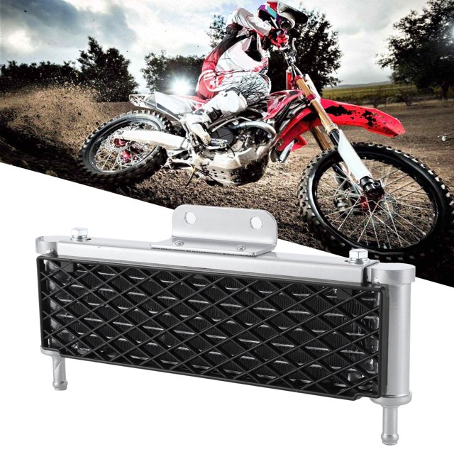 Refroidisseur d'Huile Radiateur Système de Refroidissement d'Huile Robuste et Haute Efficacité pour Atelier de Réparation de Radiateur de Moto Scooter Industrie
