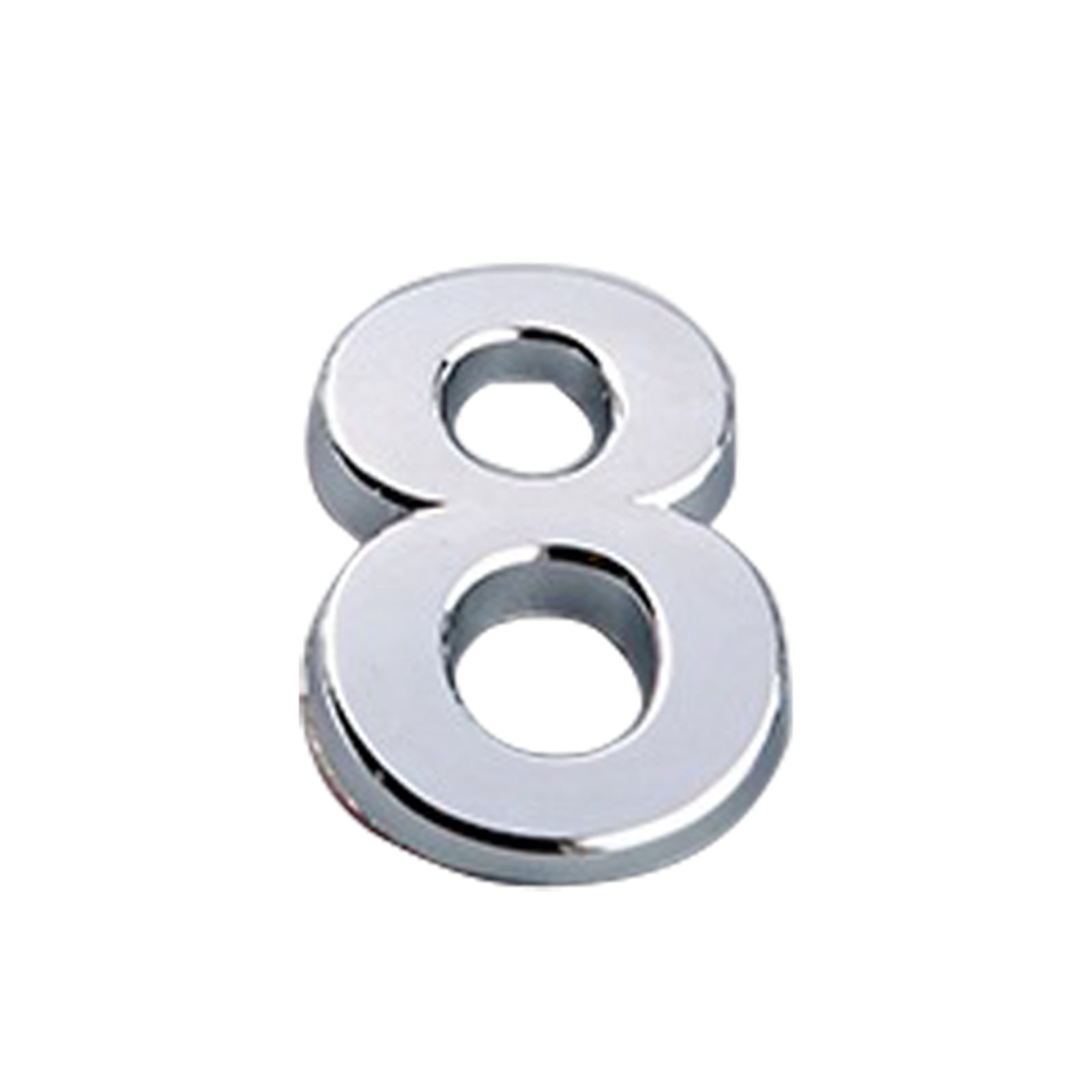 3D Mailbox Number, Silver Waterproof Self Adhesive 3D Number Stickers House  Room Door Number for Home Apartment Cabinet Table Mailbox Outdoor Indoor  Use - Walmart.com