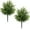 2Pcs Artificial Olive Topiary Ball Trees, variant on 21.6" Artificial Olive Topiary Ball Trees, 1-Pack UV-Resistant Faux Topiary Bushes with Ground Spikes, Outdoor Fake Shrubs for Front Porch, Patio, Garden Landscaping & Home Entryway Décor