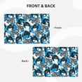 thumbnail image 4 of Placemats Set of 4 / 6, Sea Turtle Blue Placemats for Dining Table Indoor/Outdoors Heat Resistant Washable Placemats 18" x 12", 4 of 8