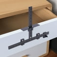 thumbnail image 4 of Miumaeov Adjustable Template Tools Punch Locator Handle Drill Guide Cabinet Hardware Jig, 4 of 13