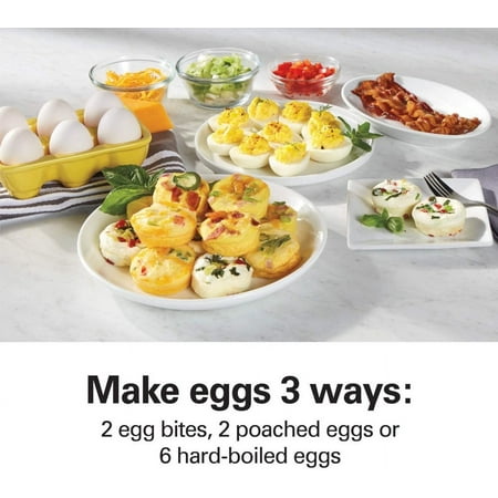 Hamilton Beach - Egg Bites Maker with Hard-Boiled Eggs Insert - Green