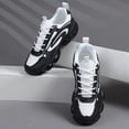 thumbnail image 4 of Men'S Athletic Shoes, Low-Top Casual Lace-Up Sneakers, Comfortable Lightweight Footwear, 4 of 5